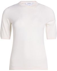 Max Mara - Cream Sweater Virgin Wool - Lyst
