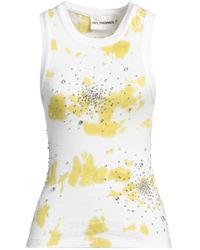 DES_PHEMMES - Tank Top Cotton, Elastane - Lyst