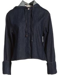 Semicouture - Denim Outerwear Cotton - Lyst