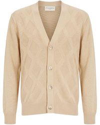Officine Generale - Cardigan Cotton - Lyst