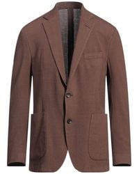 Lardini - Blazer Wool, Silk - Lyst