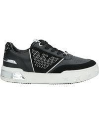 EA7 - Sneakers Leather - Lyst