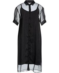 Peserico - Midi Dress Silk, Nylon - Lyst