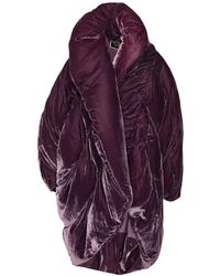 Elisabetta Franchi - Puffer Viscose, Polyamide - Lyst