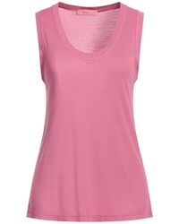 Drumohr - Antique Rose Tank Top Viscose, Silk - Lyst