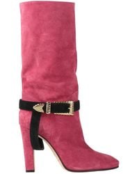 Alberta Ferretti - Garnet Boot Leather - Lyst