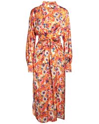 MSGM - Midi Dress - Lyst