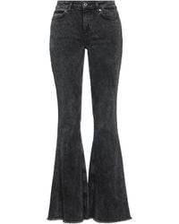 Liu Jo - Denim Trousers - Lyst