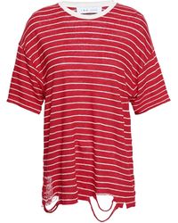 IRO - T-Shirt Linen - Lyst