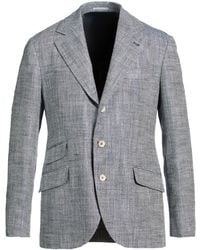 Brunello Cucinelli - Blazer Silk, Linen, Cotton, Polyamide - Lyst