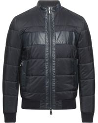 Daniele Alessandrini - Midnight Puffer Soft Leather, Acrylic, Wool - Lyst