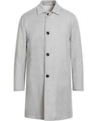 KIRED - Light Overcoat & Trench Coat Virgin Wool, Polyester - Lyst