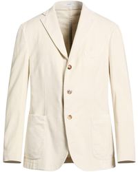 Boglioli - Ivory Blazer Cotton, Modal, Elastane - Lyst