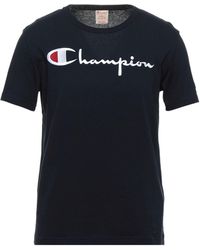 blue champion shirt mens