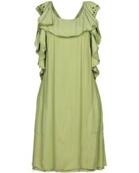22 Maggio By Maria Grazia Severi Short Dress - Green