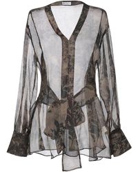 Brunello Cucinelli Blusa - Grigio