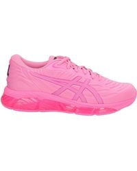 Asics - Fuchsia Sneakers Textile Fibers - Lyst