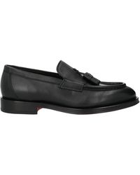 Santoni - Loafers Leather - Lyst