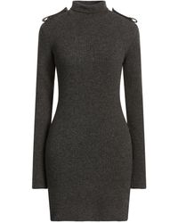 McQueen - Mini Dress Wool, Cashmere - Lyst