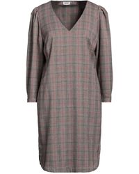 Liu Jo - Fuchsia Mini Dress Polyester, Viscose, Elastane, Metallic Fiber - Lyst