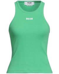MSGM - Tank Top - Lyst