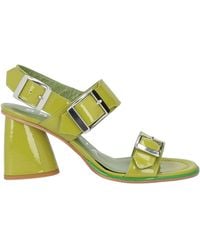 Bruglia - Lime Sandals Leather - Lyst