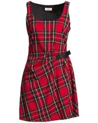 Dixie - Mini Dress Polyester, Viscose, Elastane - Lyst
