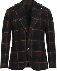 Luigi Bianchi - Blazer Wool, Polyester, Polyamide, Acrylic - Lyst