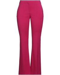 Givenchy - Fuchsia Pants Wool, Elastane, Polyamide - Lyst