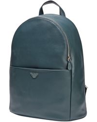Emporio Armani - Backpack Bovine Leather - Lyst