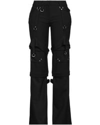 Off-White c/o Virgil Abloh - Women Wool Blend Cargo Zip Pants - Lyst