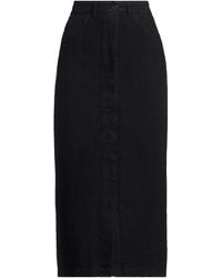 120% Lino - Midi Skirts - Lyst