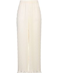 Jijil - Cream Pants Polyester - Lyst