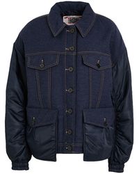 High - Jacket Cotton, Wool, Nylon - Lyst