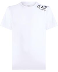 EA7 - T-Shirt Polyester, Elastane - Lyst