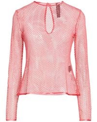 Nora Barth - Coral Top Viscose, Polyamide - Lyst