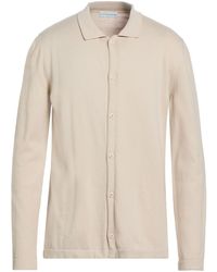 KIEFERMANN - Cream Cardigan Cotton - Lyst