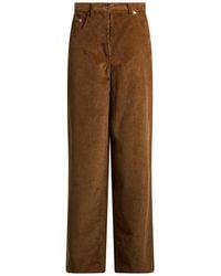 N°21 - Camel Pants Cotton - Lyst