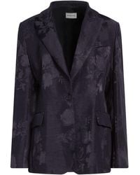 P.A.R.O.S.H. - Blazer Viscose, Linen - Lyst