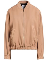 Exte - Sand Jacket Polyester, Viscose, Elastic Fibres - Lyst