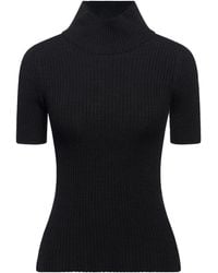 Manila Grace - Turtleneck Wool, Acrylic, Polyester, Polyamide - Lyst