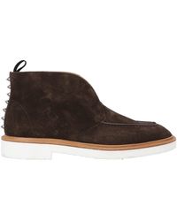 Christian Louboutin - Dark Ankle Boots Leather - Lyst