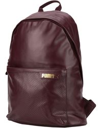 puma bookbags purple