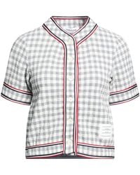 Thom Browne - Shirt Cotton, Polyamide, Elastane - Lyst