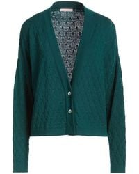 Kristina Ti - Dark Cardigan Merino Wool - Lyst
