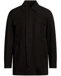Hevò - Overcoat & Trench Coat Polyester, Cotton - Lyst