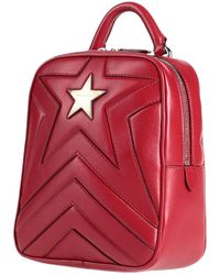 Stella McCartney Falabella Small Zip Around Backpack Shaggy Deer Light Grey  | Zaino | fashionette