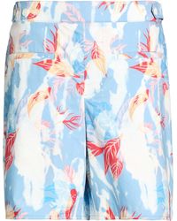McQueen - Slate Shorts & Bermuda Shorts Cotton - Lyst
