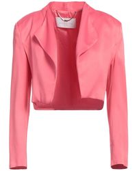 Nenette - Coral Blazer Viscose, Elastane - Lyst