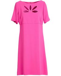 Clips - Mini Dress Viscose, Acetate, Elastane - Lyst